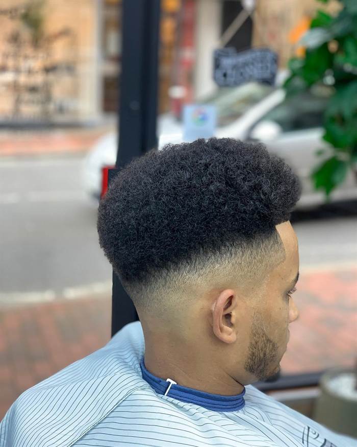 Quiff haircut at Royal Barbers Tunbridge Wells