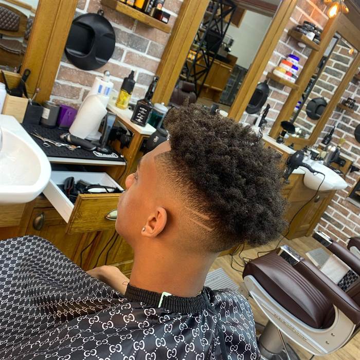 Fresh fade and beard at Royal Barbers Tunbridge Wells