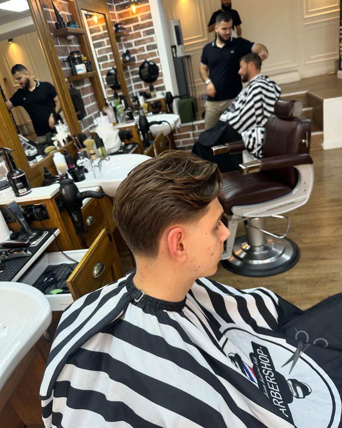 Precision haircut at Royal Barbers Tunbridge Wells